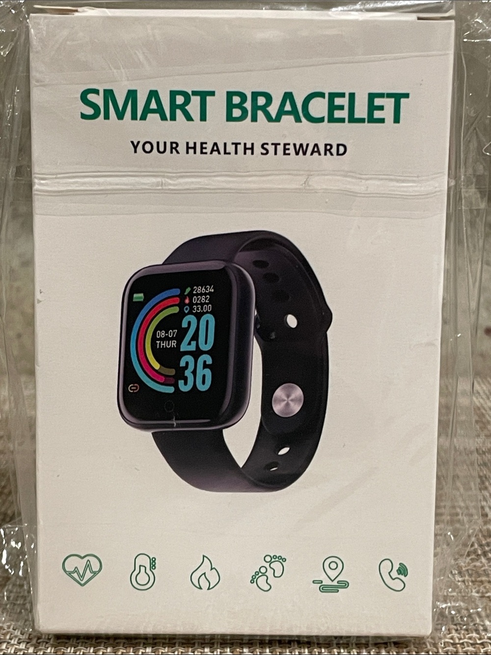 Smart Bracelet -RoHS NIB Black